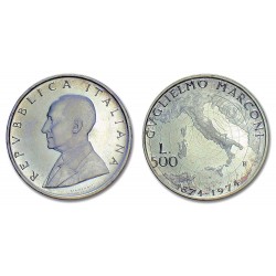 500 lire Argento"Guglielmo...